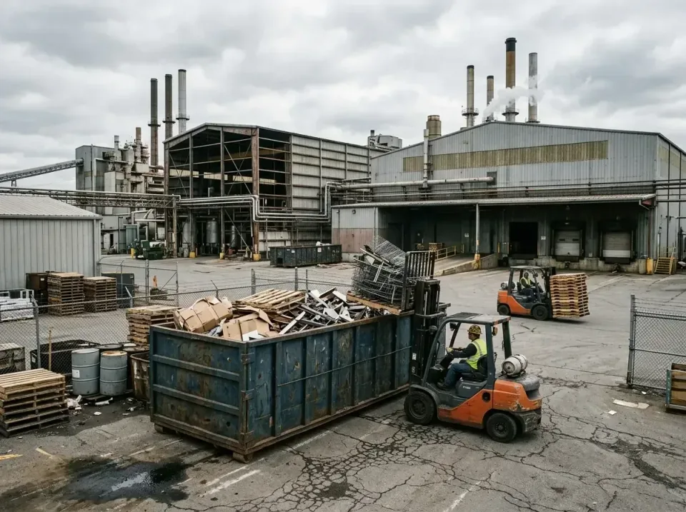 industrial-factory-scrap-conta-003 — frequently asked questions, Cheap Roll-off Dumpster Rentals in Eastvale, CA